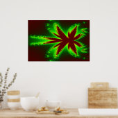 炎のドラゴンフライのポスター ポスター (キッチン)