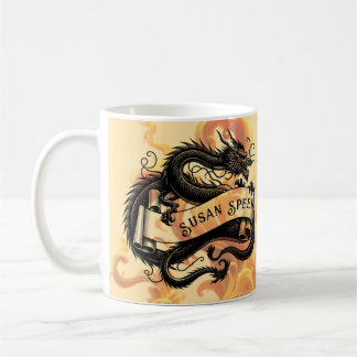 炎のドラゴンマグ コーヒーマグカップ