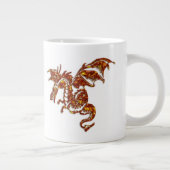 炎のドラゴン ジャンボコーヒーマグカップ (右)