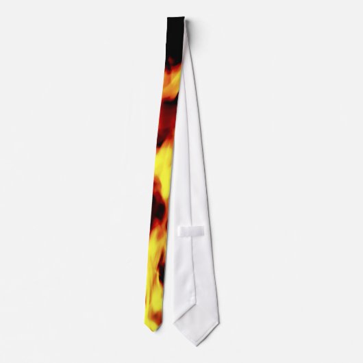 炎のネックタイ ネクタイ (裏面)