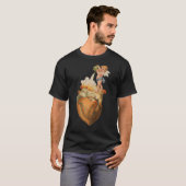 炎のハート Tシャツ (正面フル)