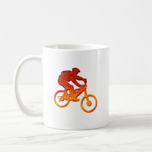 炎のバイカー コーヒーマグカップ (左)