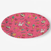 炎のバライースターパターン紙プレート ペーパープレート (アングル)