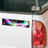 炎のバンパーステッカー バンパーステッカー (トラック上)