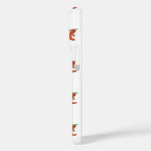 炎のパターンと小さなチリカスタムイニシャル Case-Mate iPhoneケース (裏面 / 左)