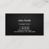 炎のファイアジムとフィットネス名刺 名刺 (裏面)