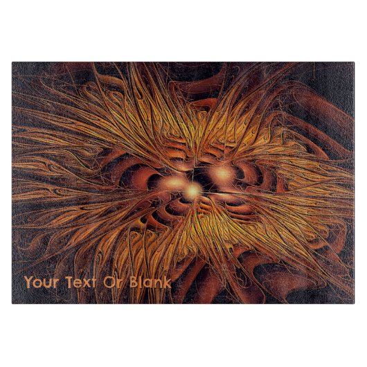 炎のフィラメント カッティングボード (正面)