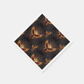 炎のフェニックスクッション スタンダードカクテルナプキン (角)