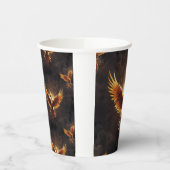 炎のフェニックスクッション 紙コップ (左)