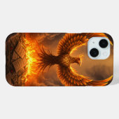 炎のフェニックス昇天 Case-Mate iPhoneケース (裏面 (横))