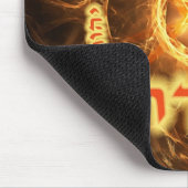 炎のフラクタルミクラチ マウスパッド (コーナー)