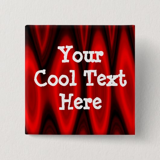 炎のホールテンプレートカスタマイズ-  缶バッジ (正面)