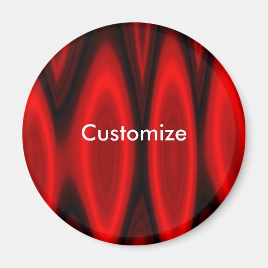 炎のホール – テンプレート マグネット (正面)