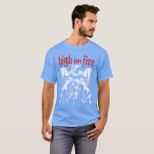 炎の上の女の子 Tシャツ (正面フル)