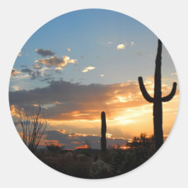 炎の中で光が消え去る ラウンドシール