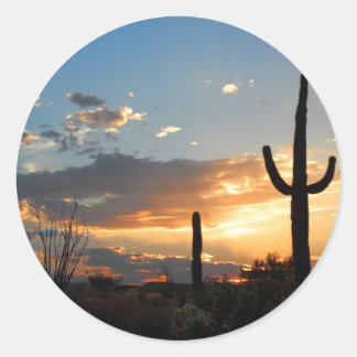 炎の中で光が消え去る ラウンドシール