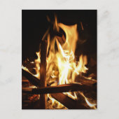 炎の中 ポストカード (正面)