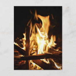 炎の中 ポストカード