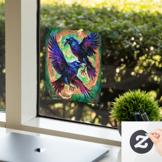 炎の二ラヴェンス ウィンドウサイン (オフィス)