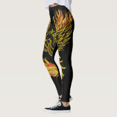 炎の前線のレギンスから上がるフェニックス レギンス (左)