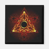 炎の印 マグネット (正面)