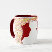 炎の双子のマグ マグカップ (正面左)