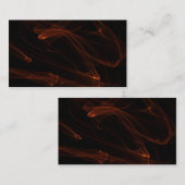 炎の名刺のデザイン3 名刺 (正面/裏面)