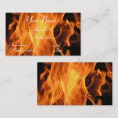 炎の名刺 名刺 (正面/裏面)