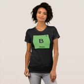 炎の名前 化学元素 周期表 Tシャツ (正面フル)