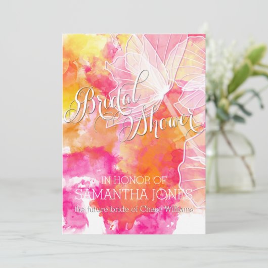 炎の夕日の水の色の葵結婚の 招待状 (スタンド正面)