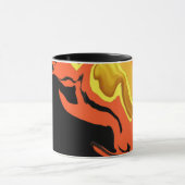 炎の夜 マグカップ (中央)