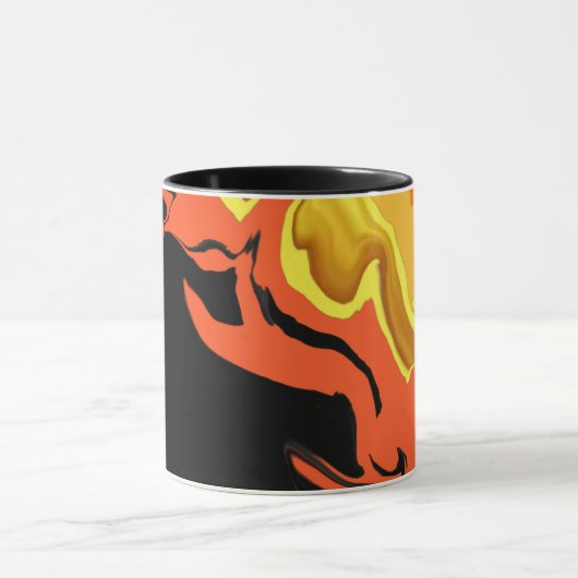 炎の夜 マグカップ (中央)