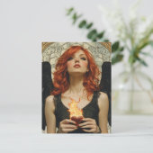 炎の天使のハート ポストカード (スタンド正面)