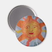 炎の太陽の磁石 マグネット (正面/裏面)
