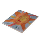 炎の太陽セラミックタイル タイル (側面)