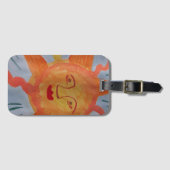 炎の太陽 ラゲッジタグ (正面横)