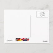 炎の妖精の芸術に蛾のように ポストカード (裏面)