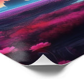 炎の惑星と宇宙の夢の風景 ポスター (コーナー)