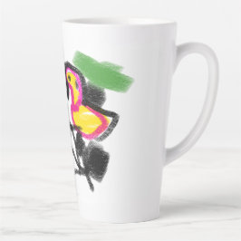 炎の愛 カフェラテマグ