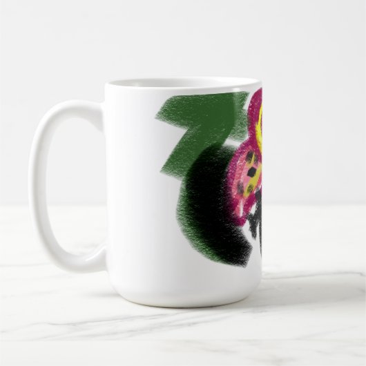 炎の愛 コーヒーマグカップ (左)