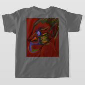 炎の戦士  Tシャツ (レイダウン裏面)
