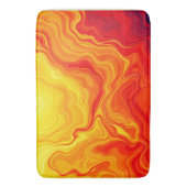 炎の抽象芸術フローアート バスマット (正面縦)