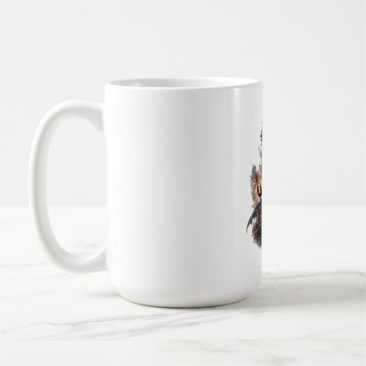 炎の拳英雄 コーヒーマグカップ (左)