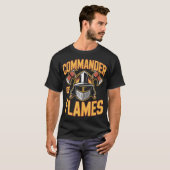 炎の指揮官ファイアファイター Tシャツ (正面フル)