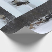 炎の新しい道の馬の包装紙 ラッピングペーパー (角)