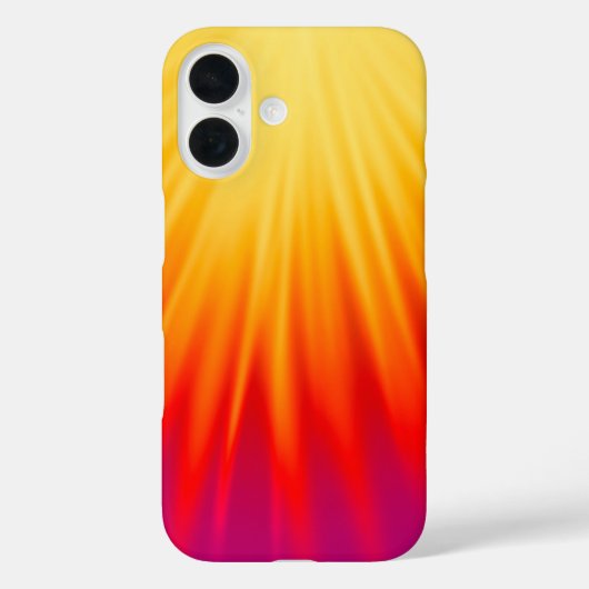 炎の日の入グラデーションったiPhone 16ケース Case-Mate iPhoneケース (裏面)