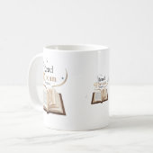炎の本の陶器マグカップ - Read Dream Repeat コーヒーマグカップ (正面左)