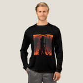 炎の死神 トライブレンドTシャツ (正面全体)
