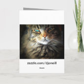 炎の毛皮 – Mickael McGarel引用文 カード (裏面)