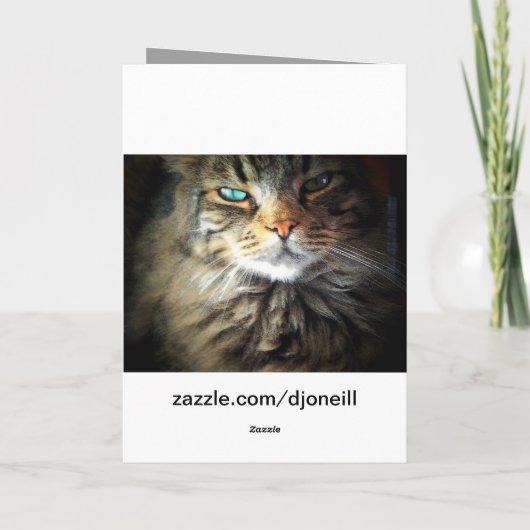 炎の毛皮 – Mickael McGarel引用文 カード (裏面)